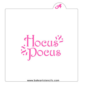 Hocus Pocus Cutter/Stencil bakeartstencil