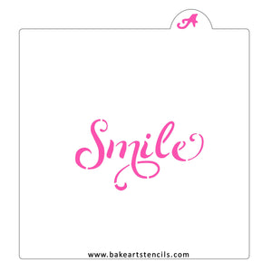 Smile Cutter/Stencil bakeartstencil