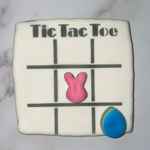 Easter Tic Tac Toe Cookie Decorating Set bakeartstencil