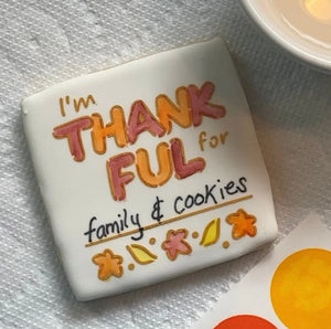 Thankful for PYO Cookie Stencil bakeartstencil