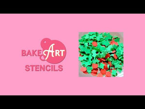 Holly Berries Sprinkles Stencil