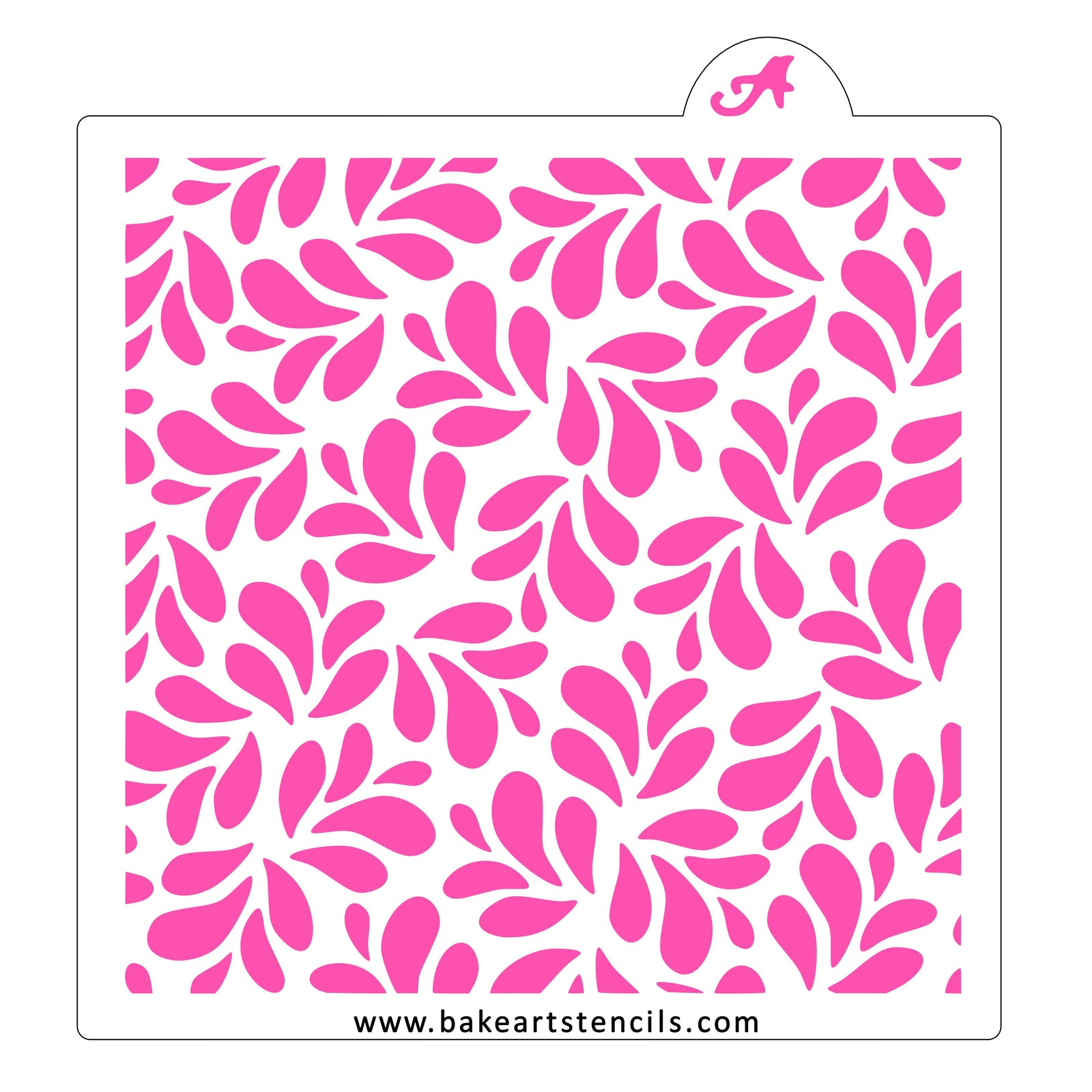 Patterns and Backgrounds Cookie Stencils