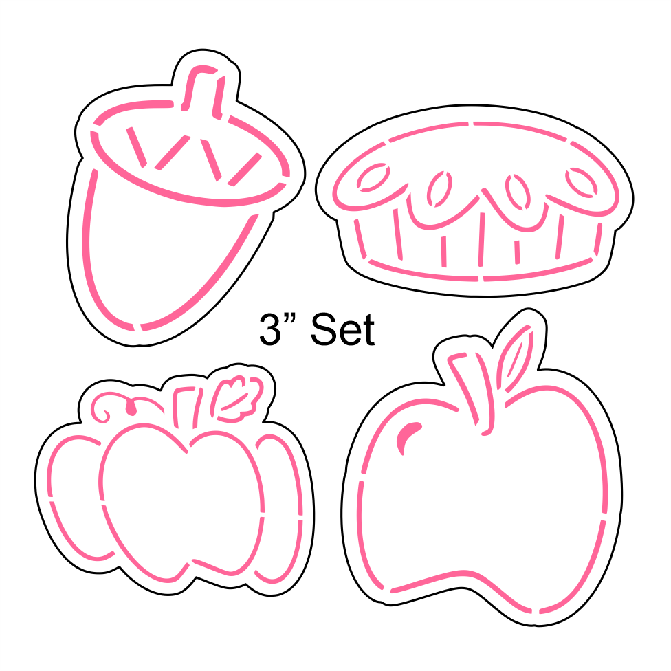 Fall/Thanksgiving Cookie Cutters