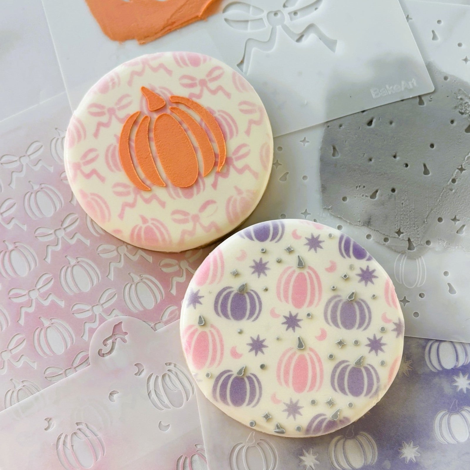 Halloween Cookie Stencils Collection