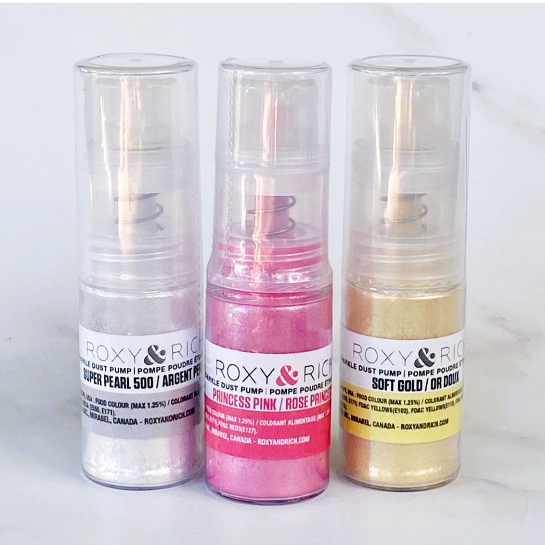 Sparkle Dust Pump, spray a metallic finish on cookies, cakes and sweets with this 100% edible glitter that comes in a ready to use pump.