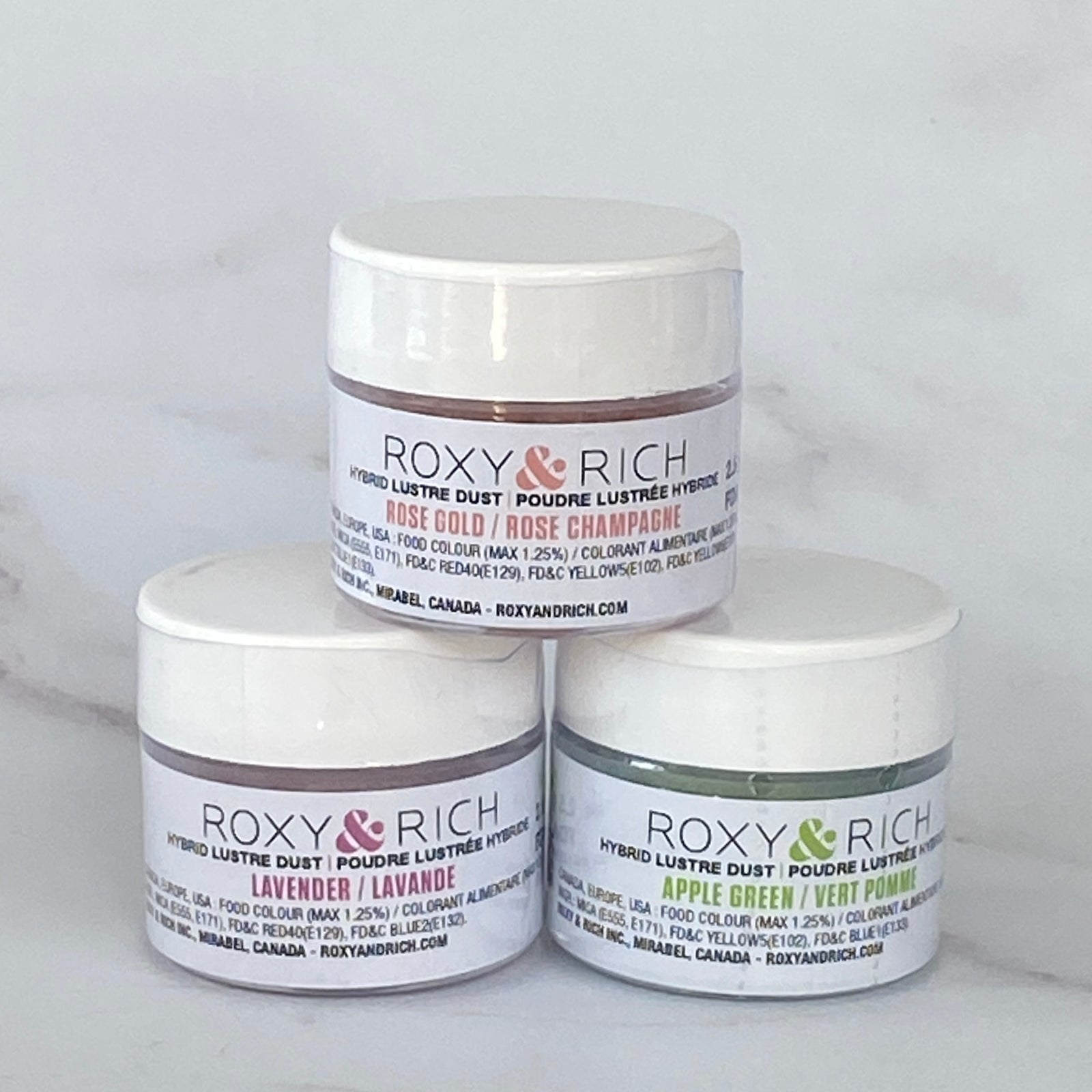 Fondust, edible coloring product by Roxy and Rich