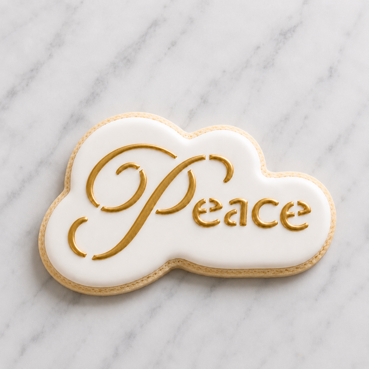 Peace Cookie Cutter/Stencil bakeartstencil
