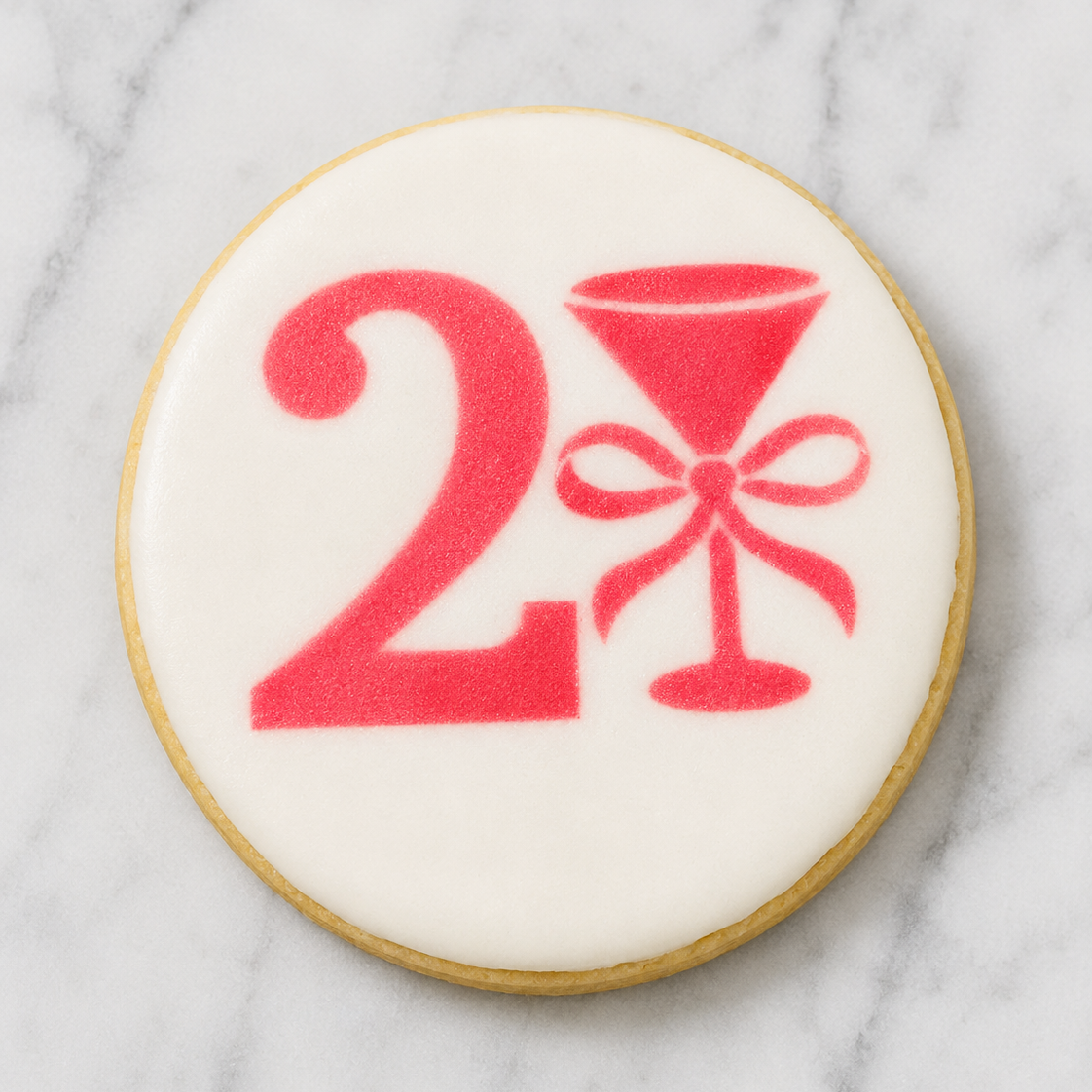 21st Birthday Cookie Stencil bakeartstencil