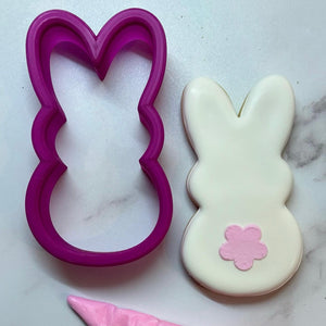 Marshmallow Bunny Cookie Cutter bakeartstencils