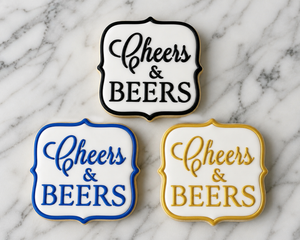 Cheers & Beers Stencil bakeartstencil