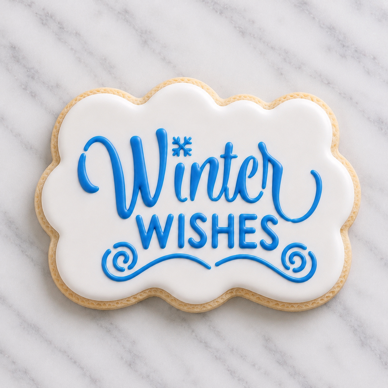 Winter Wishes Cutter/Stencil bakeartstencil