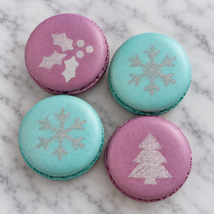 Winter Season Oreo Stencil bakeartstencils