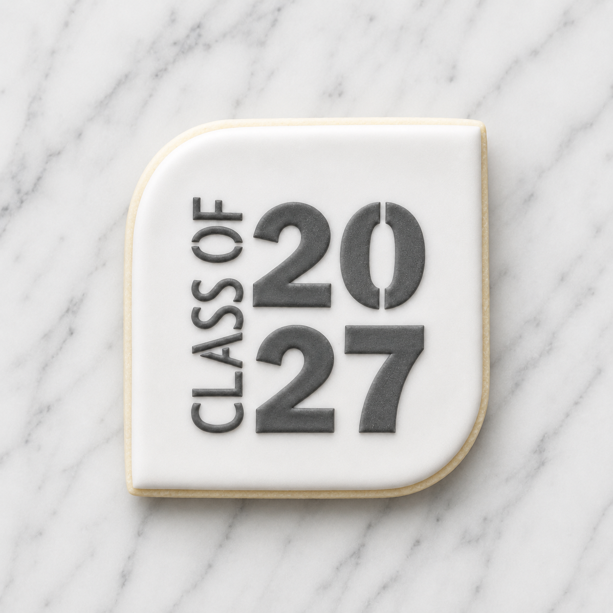 Class of 2027 Cookie Stencil bakeartstencil