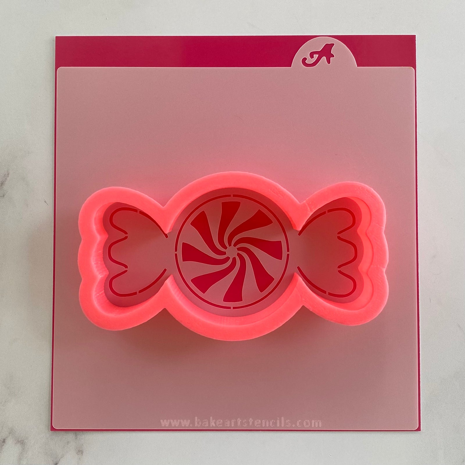Wrapped Candy Cutter/Stencil bakeartstencil
