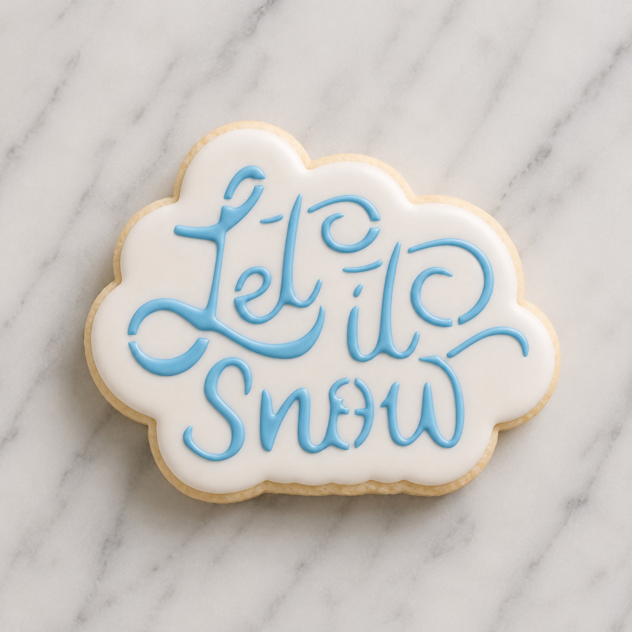 Let it Snow Cutter/Stencil bakeartstencil