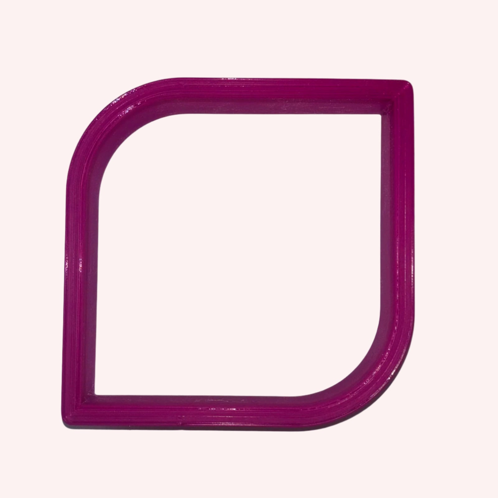 Lucy Plaque Cookie Cutter, a pretty shape for sugar cookies