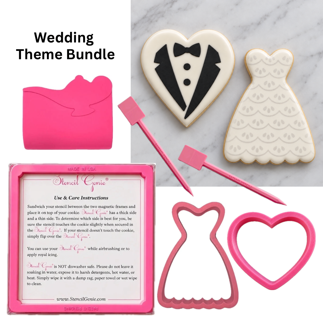 Wedding Set bakeartstencils