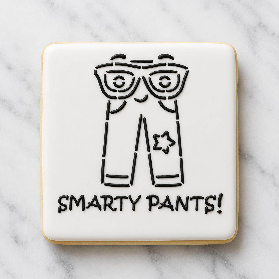 Smarty Pants PYO Stencil bakeartstencils