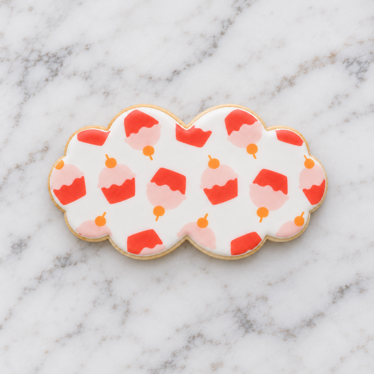 Cute Cupcakes Cookie Stencil Set bakeartstencil
