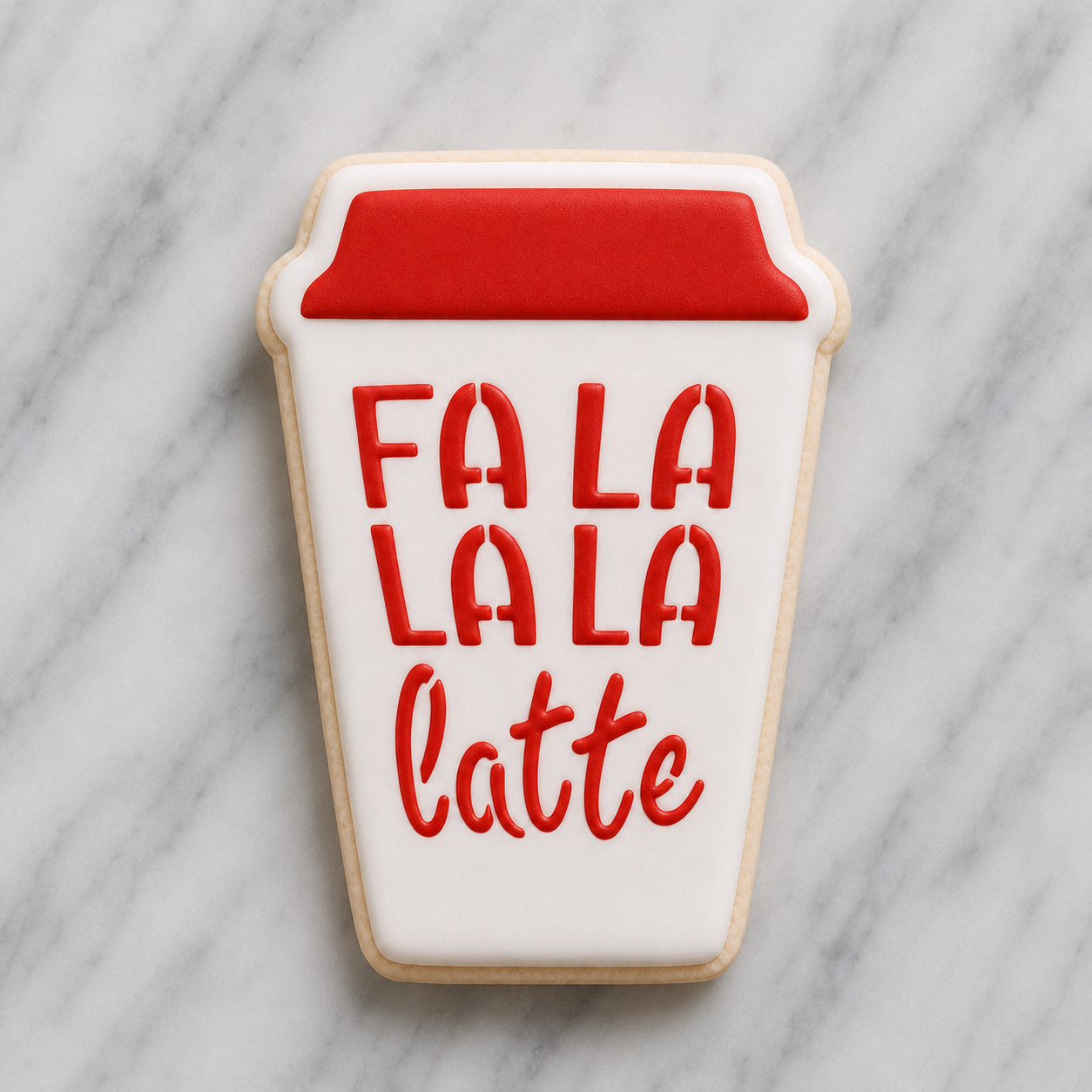 Fa La Latte Cutter/Stencil bakeartstencil