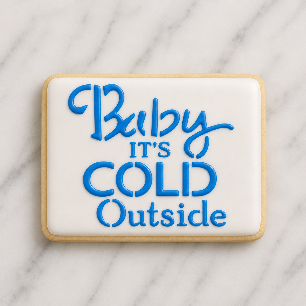 Baby It's Cold Outside Stencil bakeartstencil