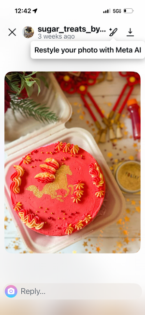 Stallion Horse Cookie Stencil bakeartstencil