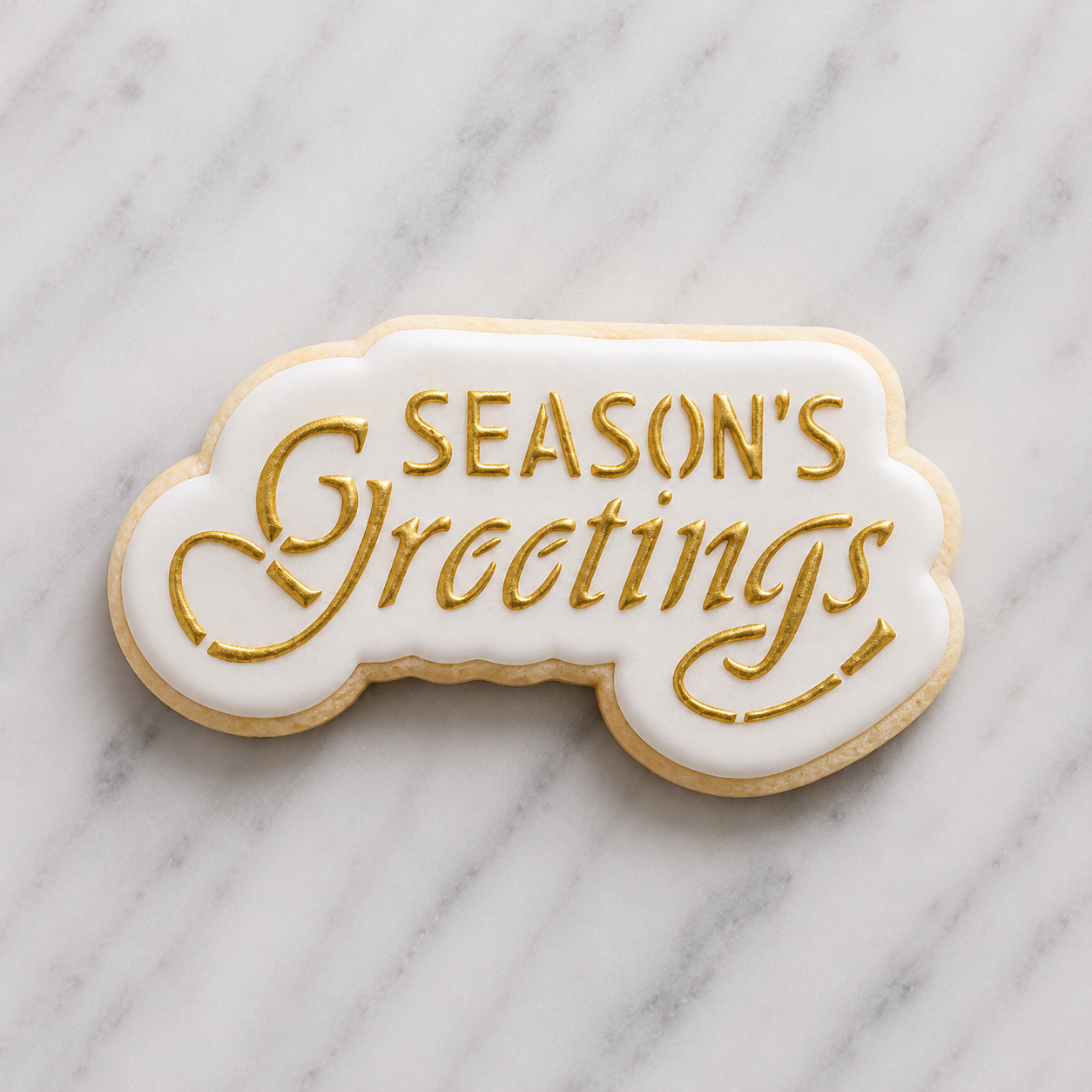 Scrolly Seasons Greetings Cutter/Stencil bakeartstencil