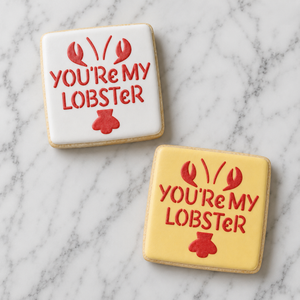 You're My Lobster Stencil bakeartstencil