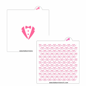 Wedding Set bakeartstencils