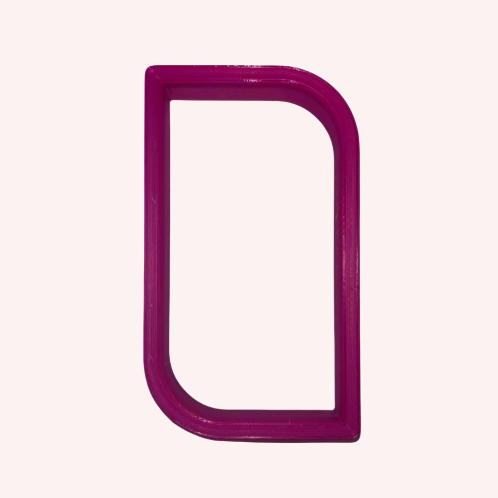 Kylie Plaque Cookie Cutter, a pretty shape for sugar cookies