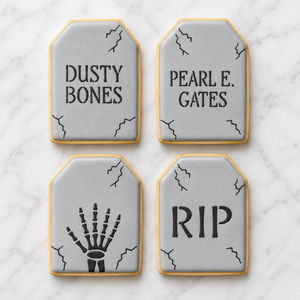 Tombstone Cookie Cutter & Stencil Set bakeartstencil