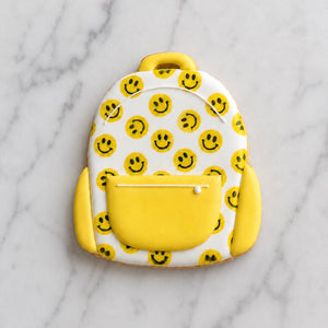 Backpack Cookie Cutter bakeartstencil