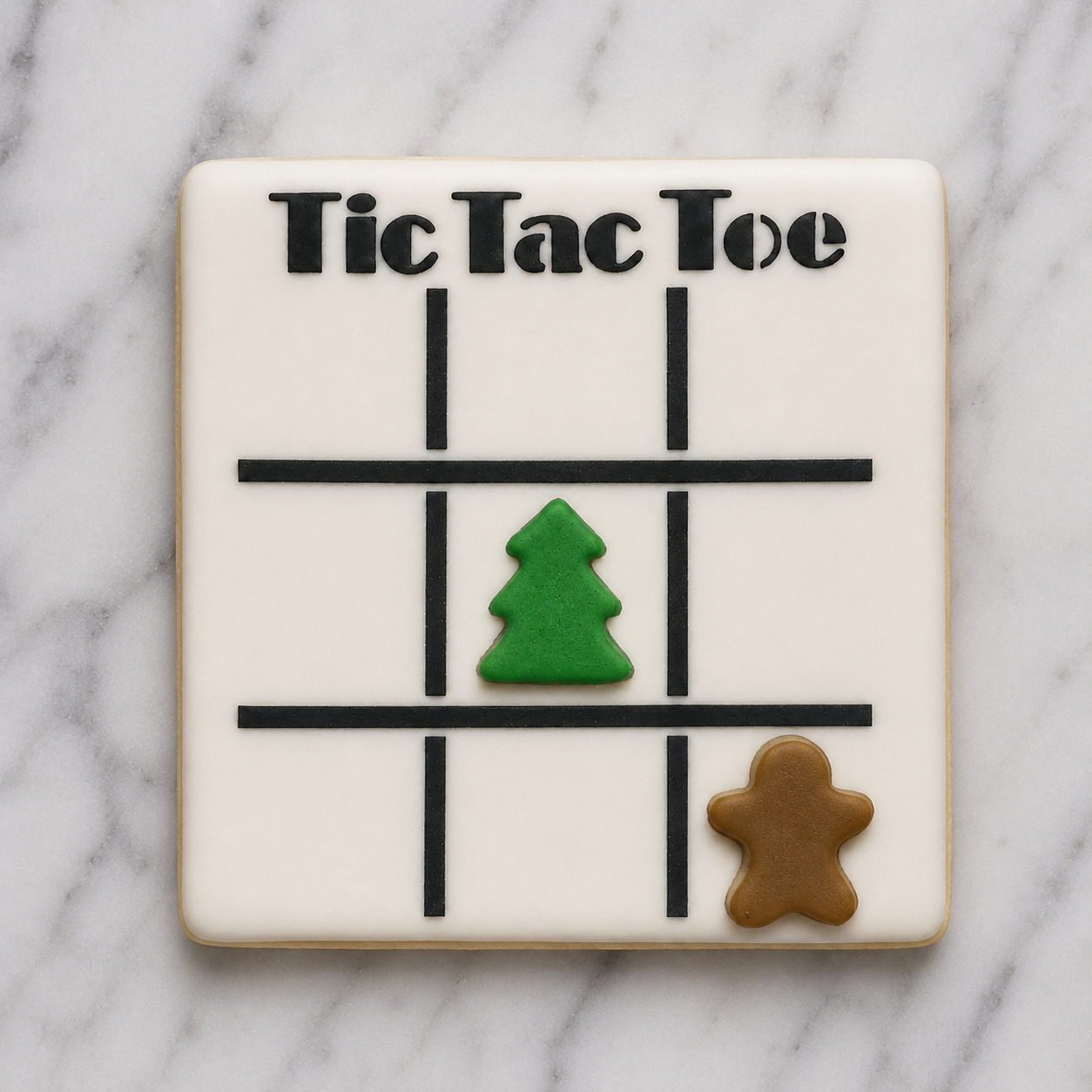 Holiday Tic Tac Toe Cookie Bundle bakeartstencil