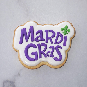Mardi Gras Cutter/Stencil bakeartstencils