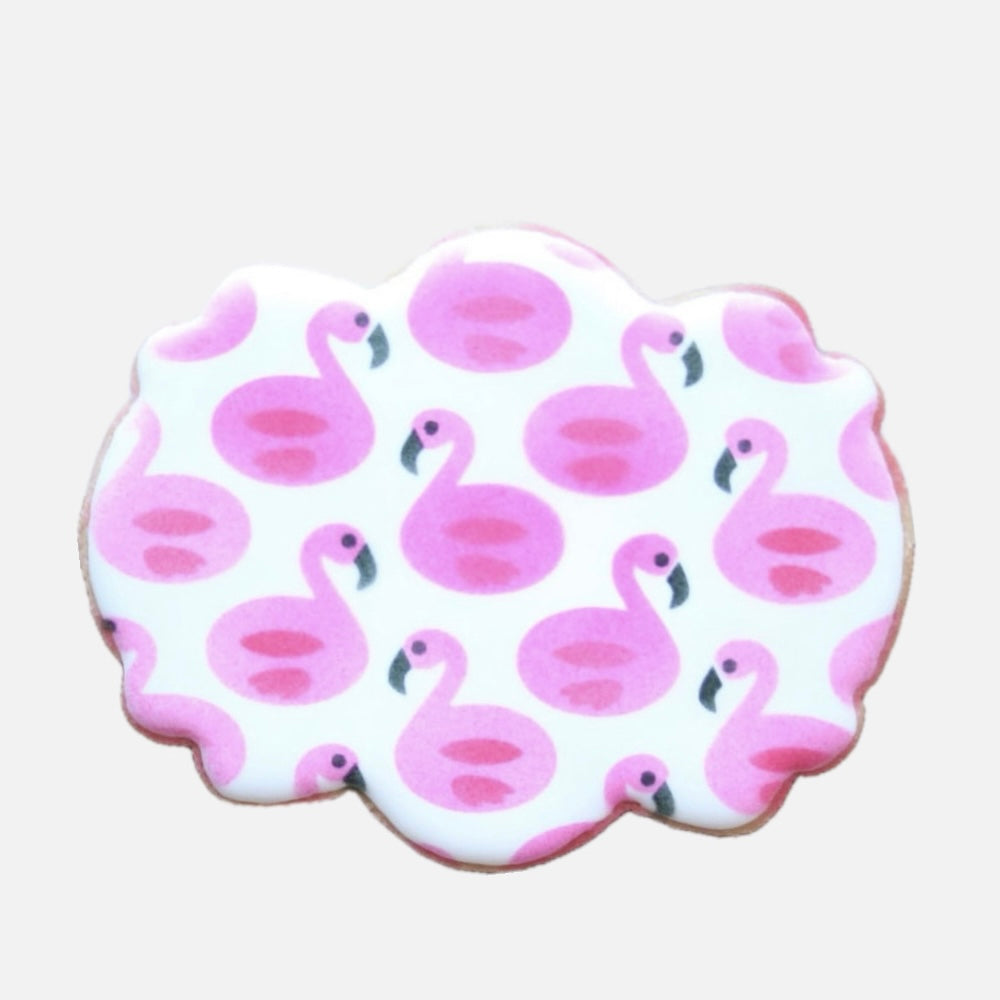 Flamingo Floatie Cookie Stencil Set bakeartstencil