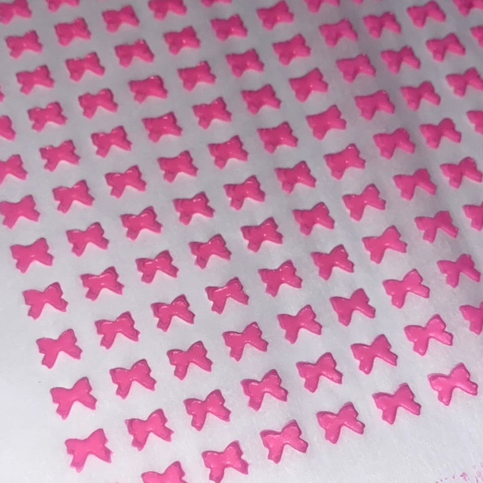 Bow Sprinkles Stencil bakeartstencil