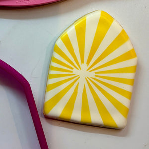 Cross Sunburst Cookie Stencil bakeartstencil