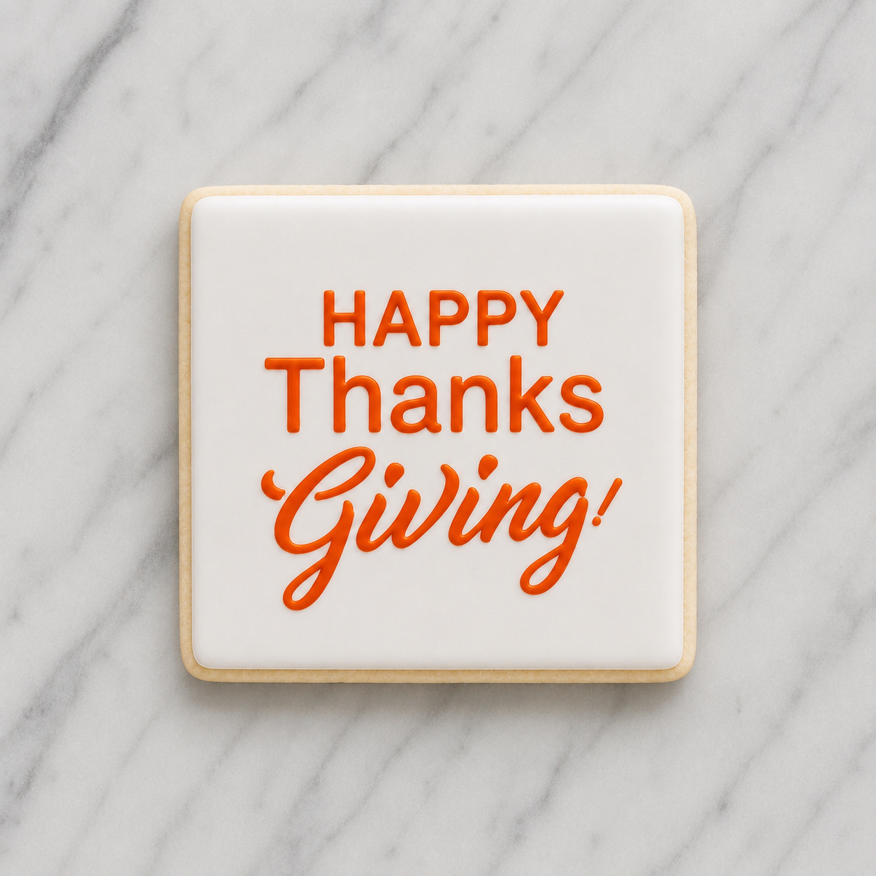 Happy Thanksgiving Cookie Stencil bakeartstencil