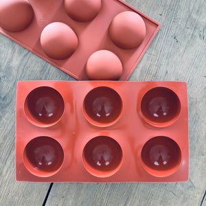 Hot Cocoa Bomb Silicone Mold bakeartstencil