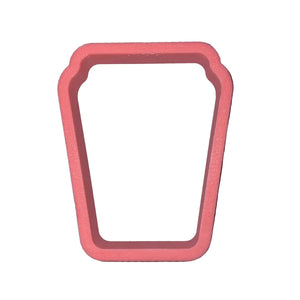 Heart Coffee Cup Cookie Cutter & Stencil bakeartstencil