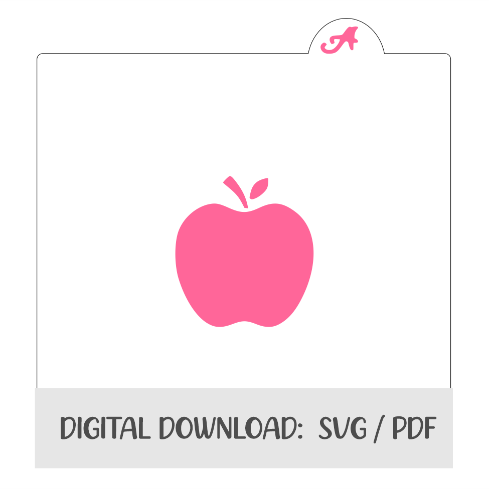 Apple Digital Download bakeartstencils