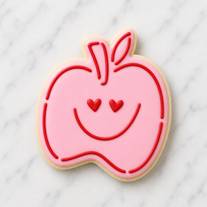 Apple of My Eye Cookie Cutter and Stencil Set bakeartstencil