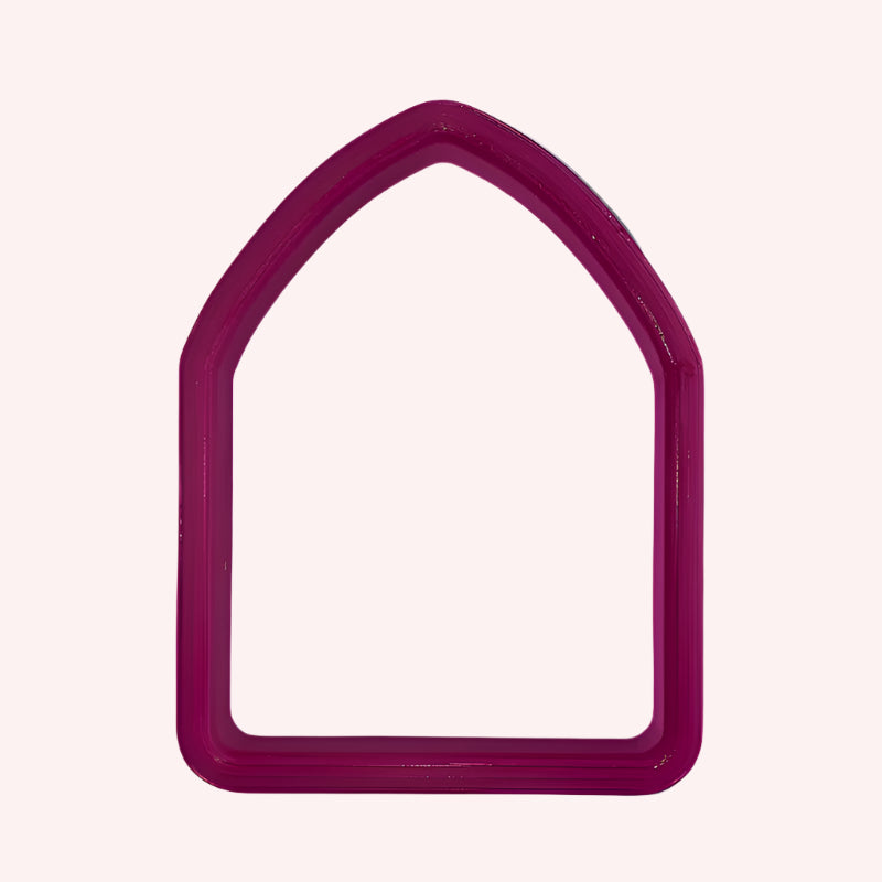 Pointed Arch Cookie Cutter bakeartstencil