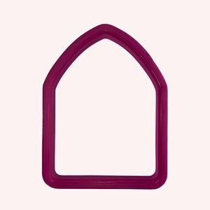 Pointed Arch Cookie Cutter bakeartstencil