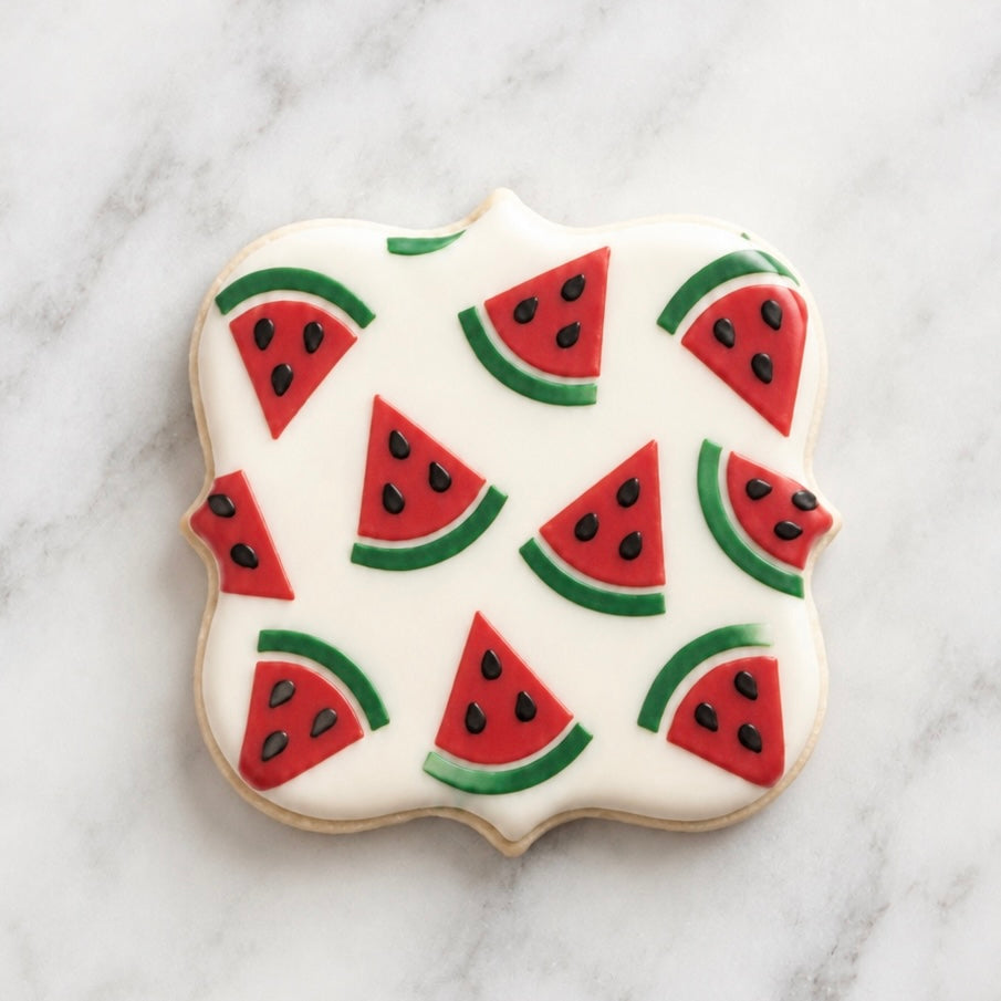 Watermelon Cookie Stencil Set bakeartstencil