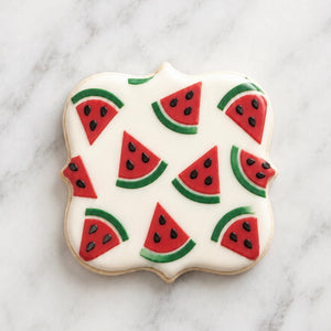 Watermelon Cookie Stencil Set bakeartstencil
