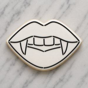 Vampire Kiss Cookie Cutter and Stencil Set bakeartstencil