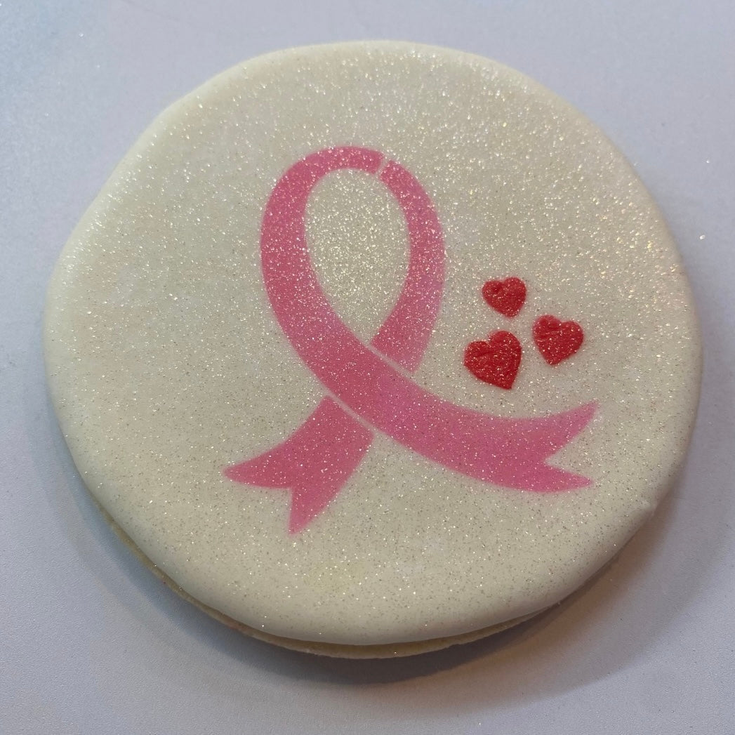 Hope and Love Cookie Stencil bakeartstencils