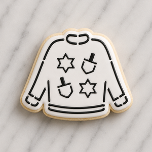 Ugly Hanukkah Sweater Cutter/Stencil bakeartstencil