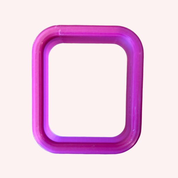 Rectangle Mini Cookie Cutter - bakeartstencils